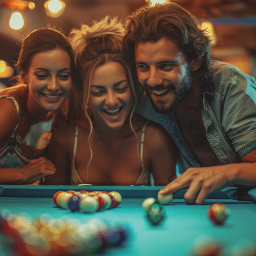 Group of confident friends enjoying a night out—symbolizing restored energy and connection after ED therapy in St. George
